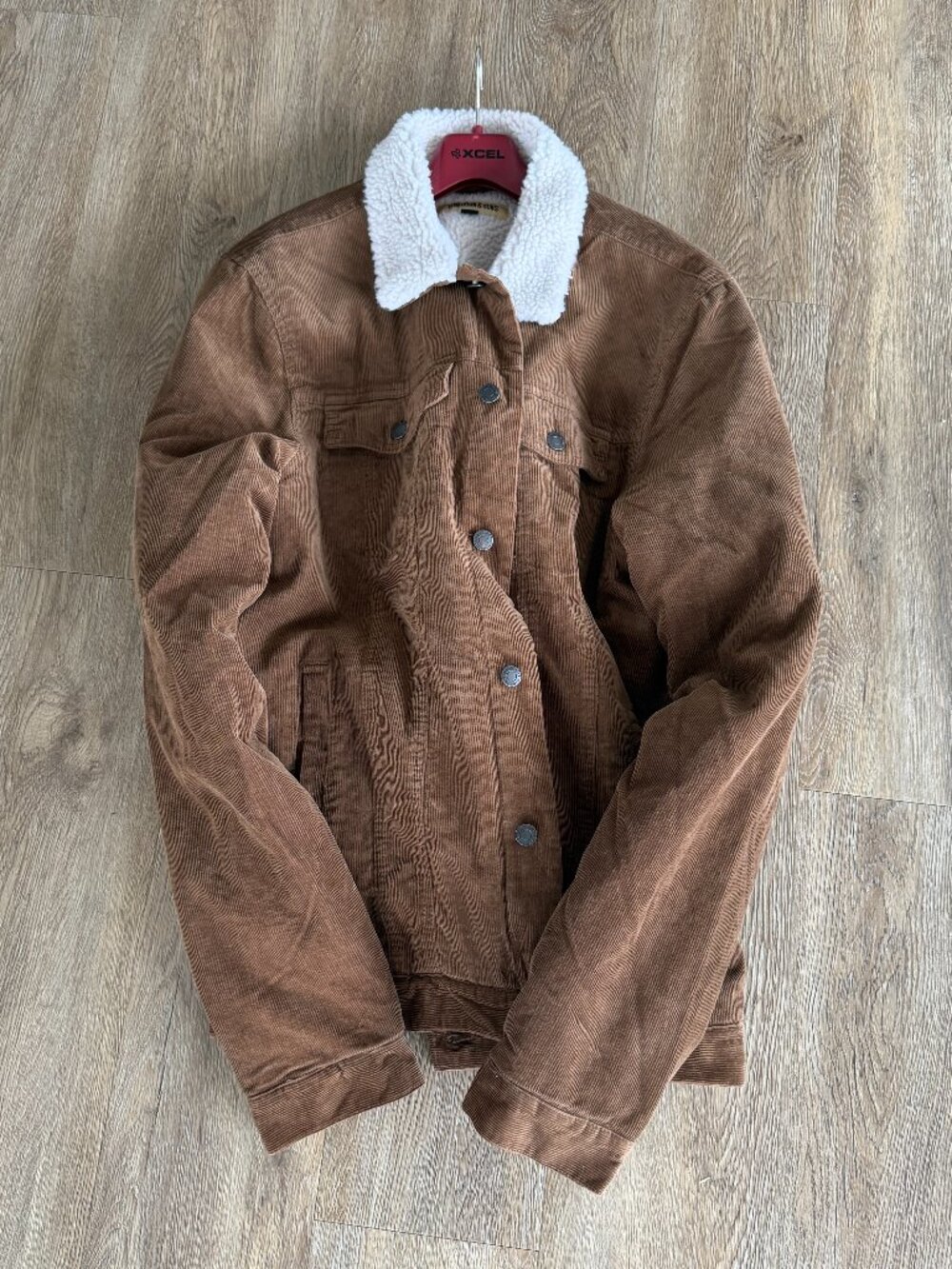 LJ&S Sherpa Lined Corduroy Jacket XL EXTRA TALL NWT
